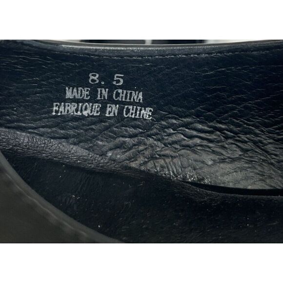 Free People x Jeffrey Campbell Black Mary Jane Platform Shoes Sz 8.5 Ichika New - Picture 7 of 15